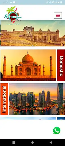 Play Sai Holidays Travel App as an online game Sai Holidays Travel App with UptoPlay