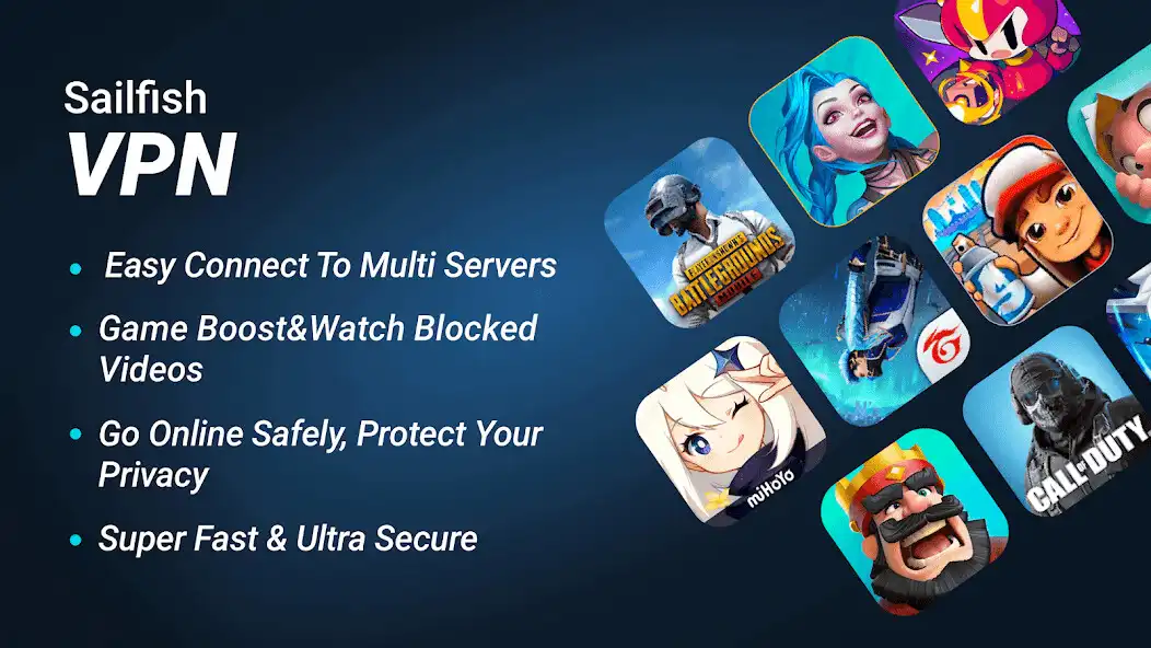 Play SailfishVPN - Fast, Secure VPN  and enjoy SailfishVPN - Fast, Secure VPN with UptoPlay
