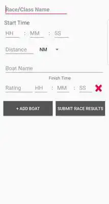 Play Sailing Race Calculator