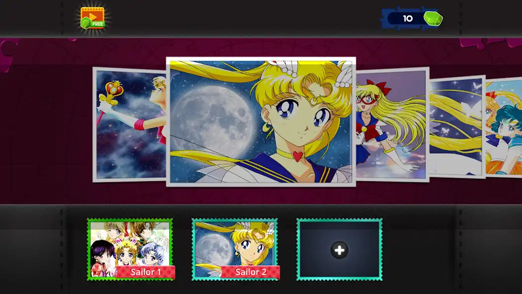 Play Sailor Moon Game Jigsaw Puzzle  and enjoy Sailor Moon Game Jigsaw Puzzle with UptoPlay