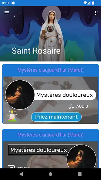 Play Saint Rosaire Catholique Audio  and enjoy Saint Rosaire Catholique Audio with UptoPlay