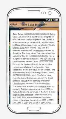 Play Saint Seiya Songs Lyrics.