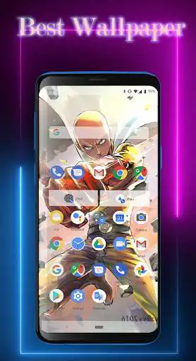 Play saitama one punchman wallpaper as an online game saitama one punchman wallpaper with UptoPlay
