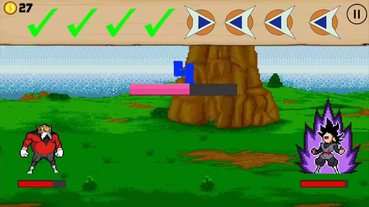 Play Saiyan Skill Tap Battle