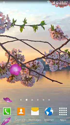 Play Sakura Garden Live Wallpaper  and enjoy Sakura Garden Live Wallpaper with UptoPlay