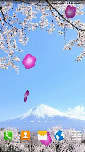 Play Sakura Garden Live Wallpaper as an online game Sakura Garden Live Wallpaper with UptoPlay