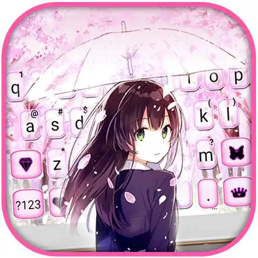 Free play online sakura Girl Keyboard Theme APK Free play online sakura Girl Keyboard Theme APK