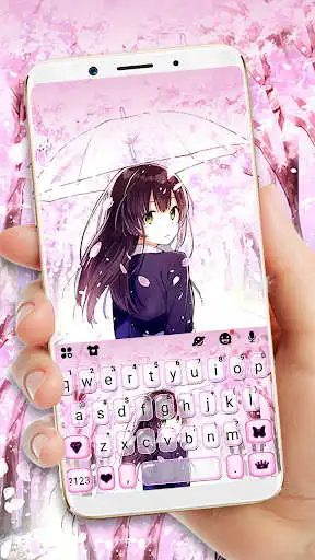 Play sakura  Girl Keyboard Theme