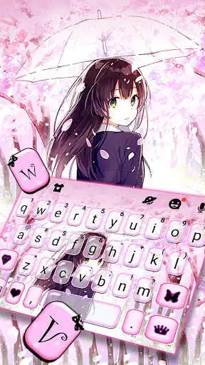 Play sakura  Girl Keyboard Theme