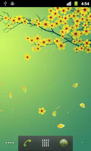 Play Sakura Live Wallpaper