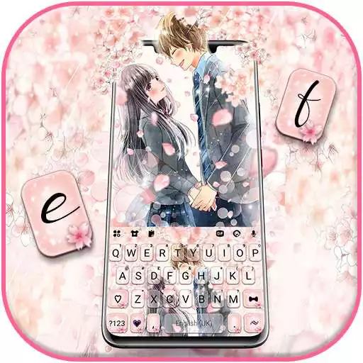 Play Sakura Love Anime Keyboard Background APK Play Sakura Love Anime Keyboard Background APK