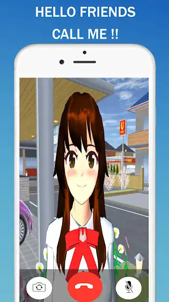 Play Sakurani School Fake Call as an online game Sakurani School Fake Call with UptoPlay