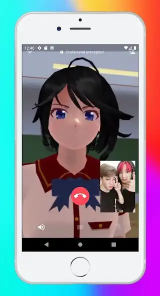 Play Sakura SchooI Fake call - chat as an online game Sakura SchooI Fake call - chat with UptoPlay