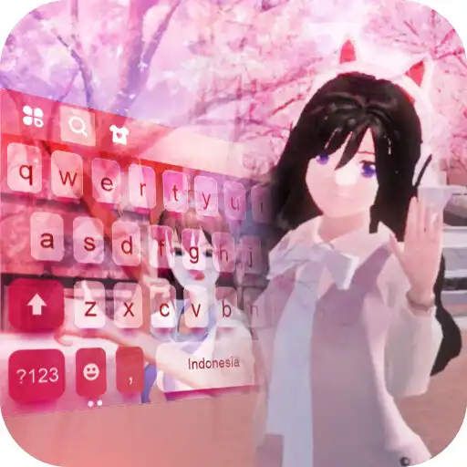 Play Sakura School Keyboard  Theme APK