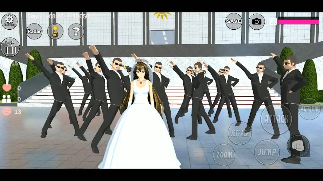 Play SAKURA School Simulator as an online game SAKURA School Simulator with UptoPlay