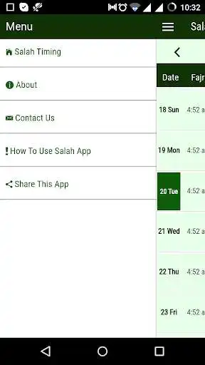 Play Salah Calendar
