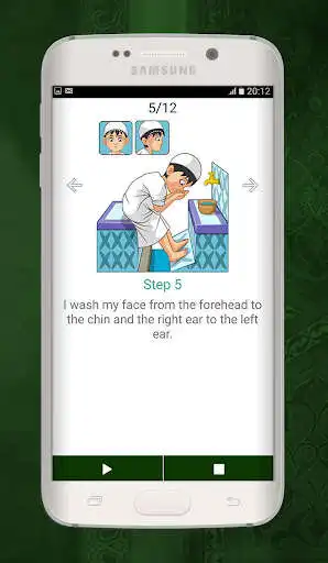 Play Salah: How to Pray in Islam: Step by Step as an online game Salah: How to Pray in Islam: Step by Step with UptoPlay