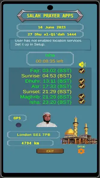 Play Salah  Prayer Apps as an online game Salah  Prayer Apps with UptoPlay