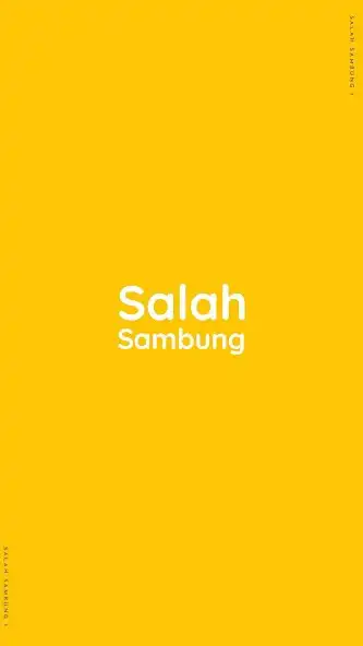 Play Salah Sambung  and enjoy Salah Sambung with UptoPlay