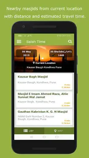 Play Salah Time - Nearby Masjids & Namaz Timings  and enjoy Salah Time - Nearby Masjids & Namaz Timings with UptoPlay