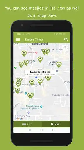 Play Salah Time - Nearby Masjids & Namaz Timings as an online game Salah Time - Nearby Masjids & Namaz Timings with UptoPlay