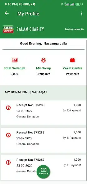 Play Salam Charity Uganda as an online game Salam Charity Uganda with UptoPlay