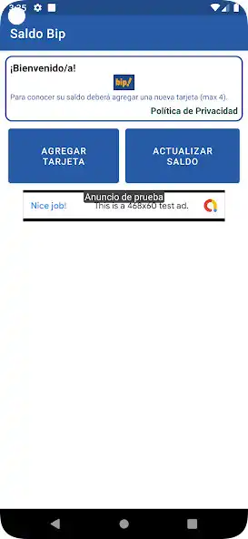 Play Saldo Bip Chile  and enjoy Saldo Bip Chile with UptoPlay