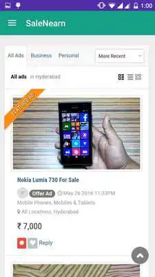 Play SaleNEarn Free Classifieds
