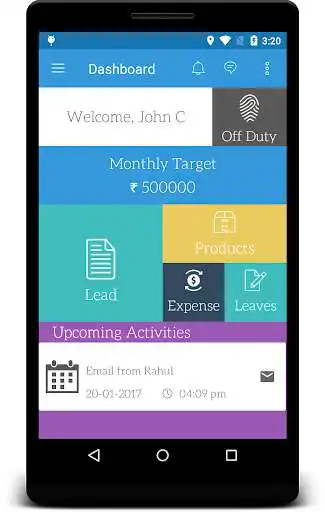 Play APK Salesfokuz - Mobile CRM  and enjoy Salesfokuz - Mobile CRM with UptoPlay trinitymascot.com.salesfokuz