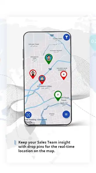 Play Salesman Tracking App as an online game Salesman Tracking App with UptoPlay