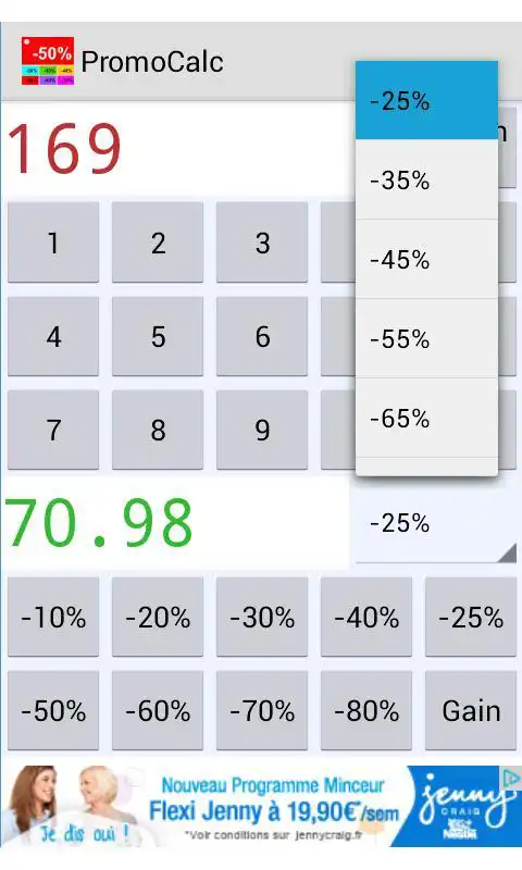 Play Sales Price Calculator Off