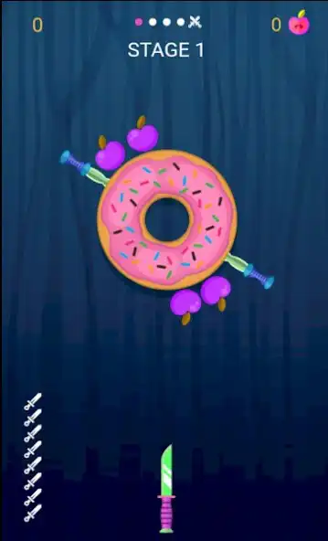 Play Sali knife hitting as an online game Sali knife hitting with UptoPlay