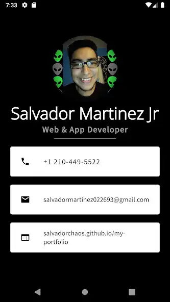 Play Sal Js Digital Business Card  and enjoy Sal Js Digital Business Card with UptoPlay