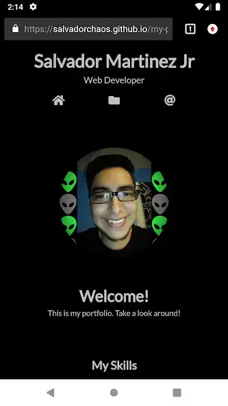 Play Sal Js Digital Business Card as an online game Sal Js Digital Business Card with UptoPlay