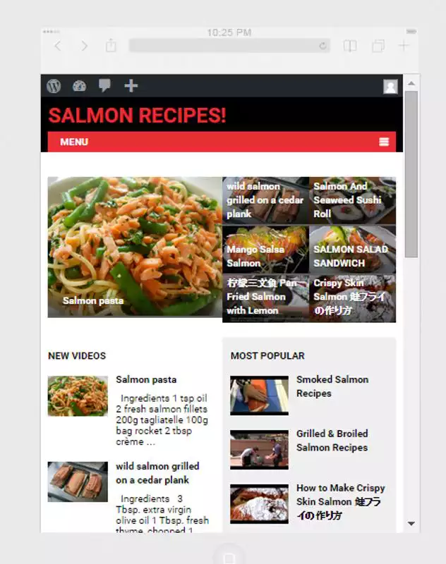 Play Salmon Recipes Video Tutorial