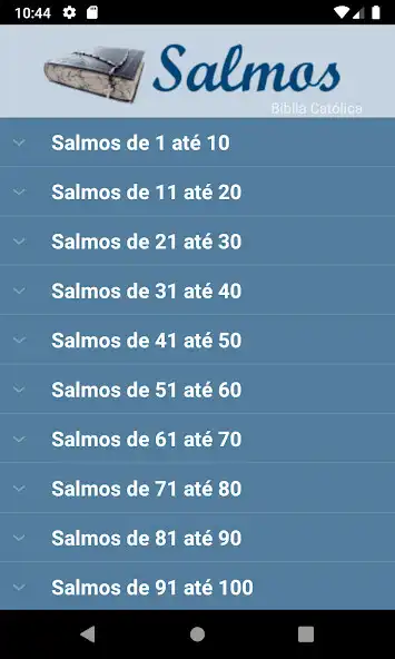 Play Salmos Católicos em Português  and enjoy Salmos Católicos em Português with UptoPlay