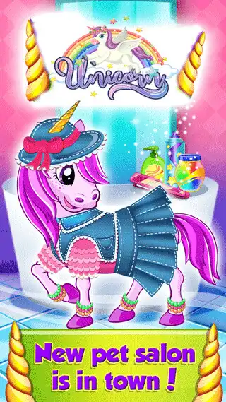 Play Salon de belleza unicornio  and enjoy Salon de belleza unicornio with UptoPlay