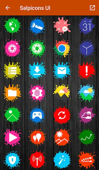 Play Salpicons - Icon Pack as an online game Salpicons - Icon Pack with UptoPlay