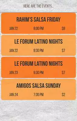 Play Salsa In Ottawa