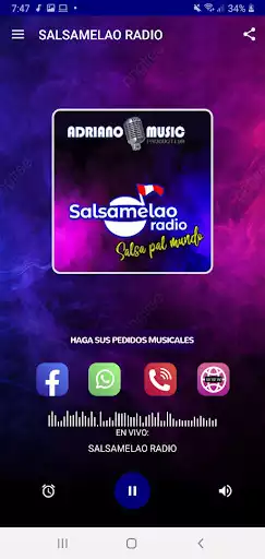 Play SALSAMELAO RADIO as an online game SALSAMELAO RADIO with UptoPlay
