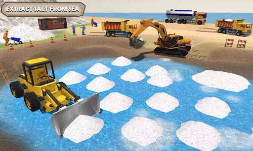 Play Salt Mine Construction Sim: Mining Games as an online game Salt Mine Construction Sim: Mining Games with UptoPlay