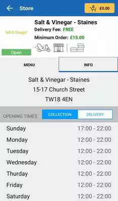 Play Salt  Vinegar - Staines