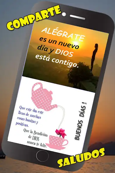 Play Saludos Cristianos de buenos D  and enjoy Saludos Cristianos de buenos D with UptoPlay