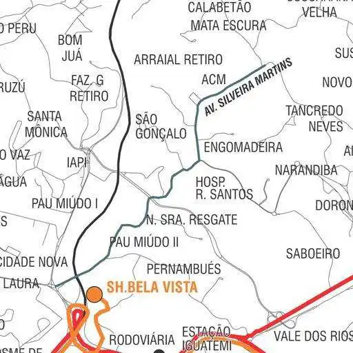 Play Salvador Metro Map Offline APK