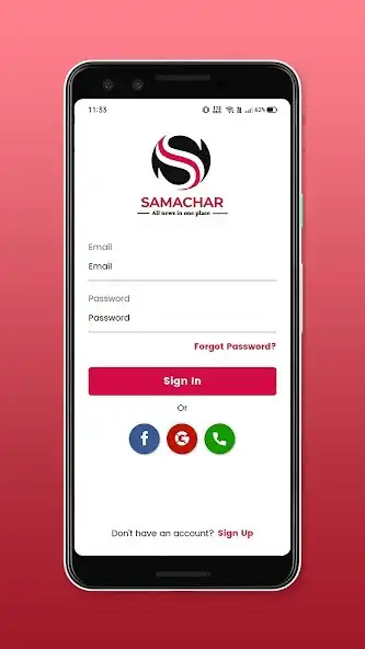 Play Samachar App – TikTok style Indian News Channels  and enjoy Samachar App – TikTok style Indian News Channels with UptoPlay