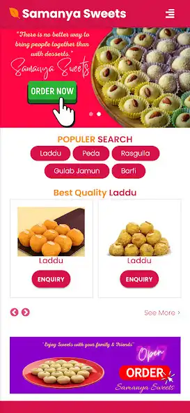 Play Samanya Sweets  and enjoy Samanya Sweets with UptoPlay