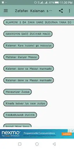 Play Samfuran Kalaman Soyayya as an online game Samfuran Kalaman Soyayya with UptoPlay