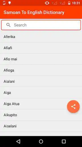 Play Samoan To English Dictionary  and enjoy Samoan To English Dictionary with UptoPlay
