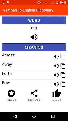 Play Samoan To English Dictionary as an online game Samoan To English Dictionary with UptoPlay