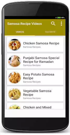 Play Samosa Recipe Videos 2018
